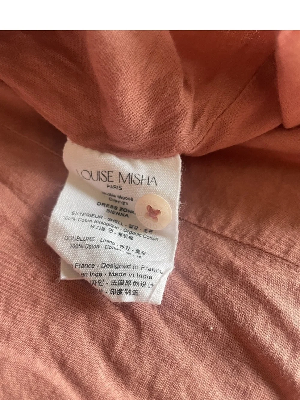 Louise Misha Size 8 Zohra Dress